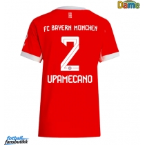 Bayern Munich Dayot Upamecano #2 Hjemmedrakt Dame 2025-26 Kortermet